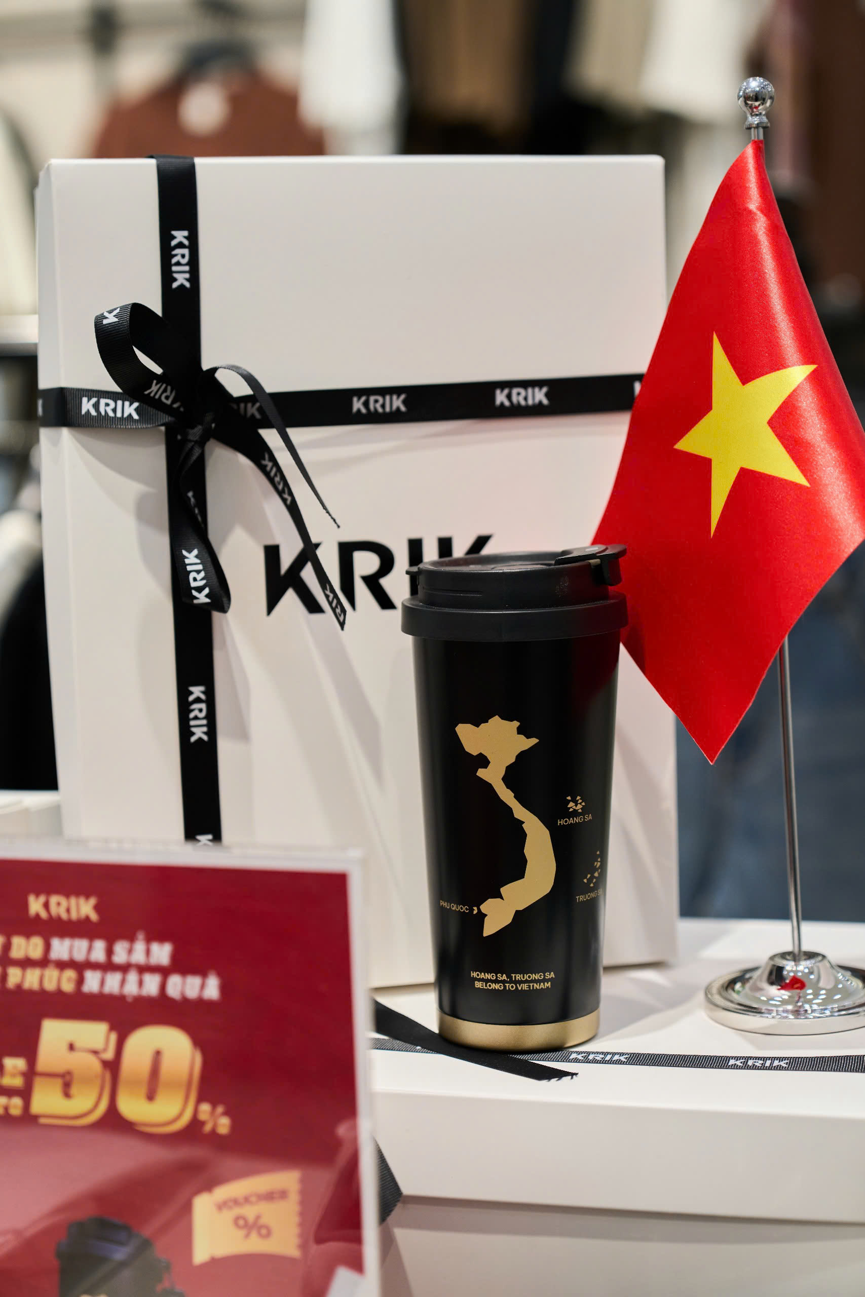 Ly giữ nhiệt bằng thép không gỉ cao cấp in ấn logo thương hiệu