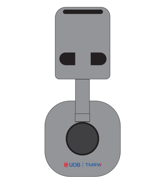 Demo Demo mẫu giá đỡ điện thoại in logo VINIGIFT x UOB TMRW