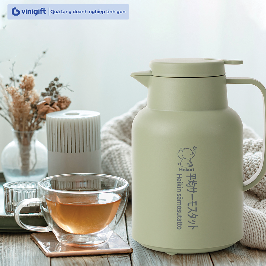 Bình giữ nhiệt 1l & 1.5L Hokori in khắc logo thương hiệu - Vinigift