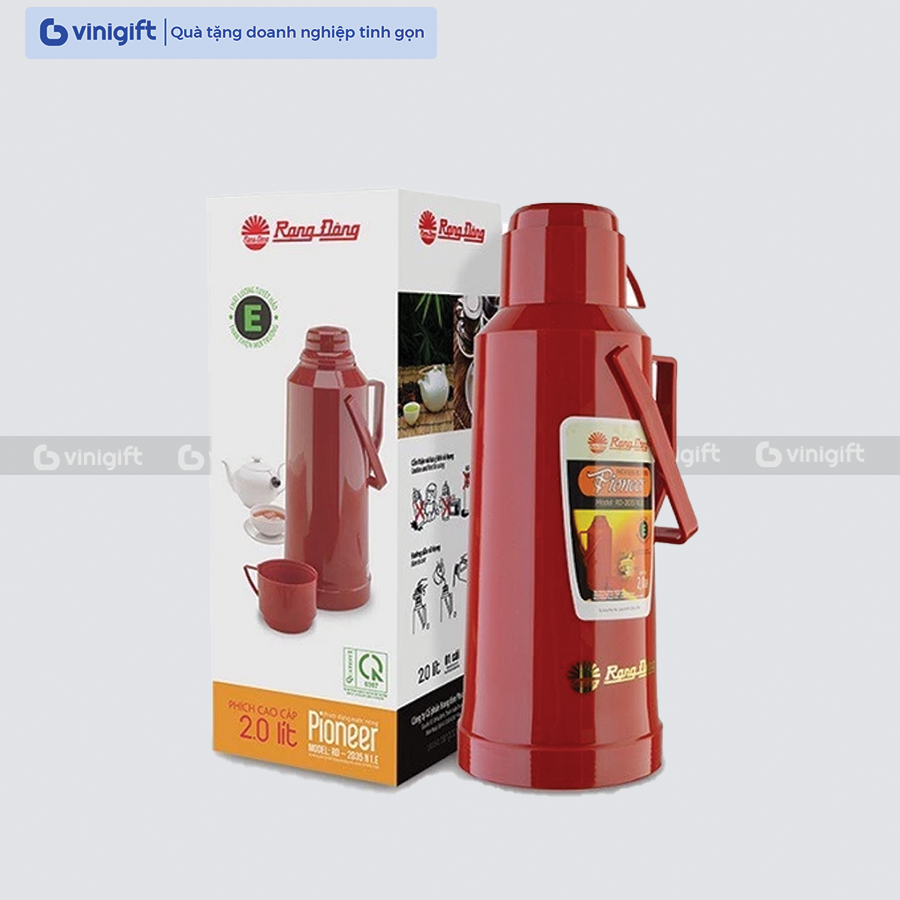 Phích đựng nước Rạng Đông in logo thương hiệu mẫu 1 – Vinigift