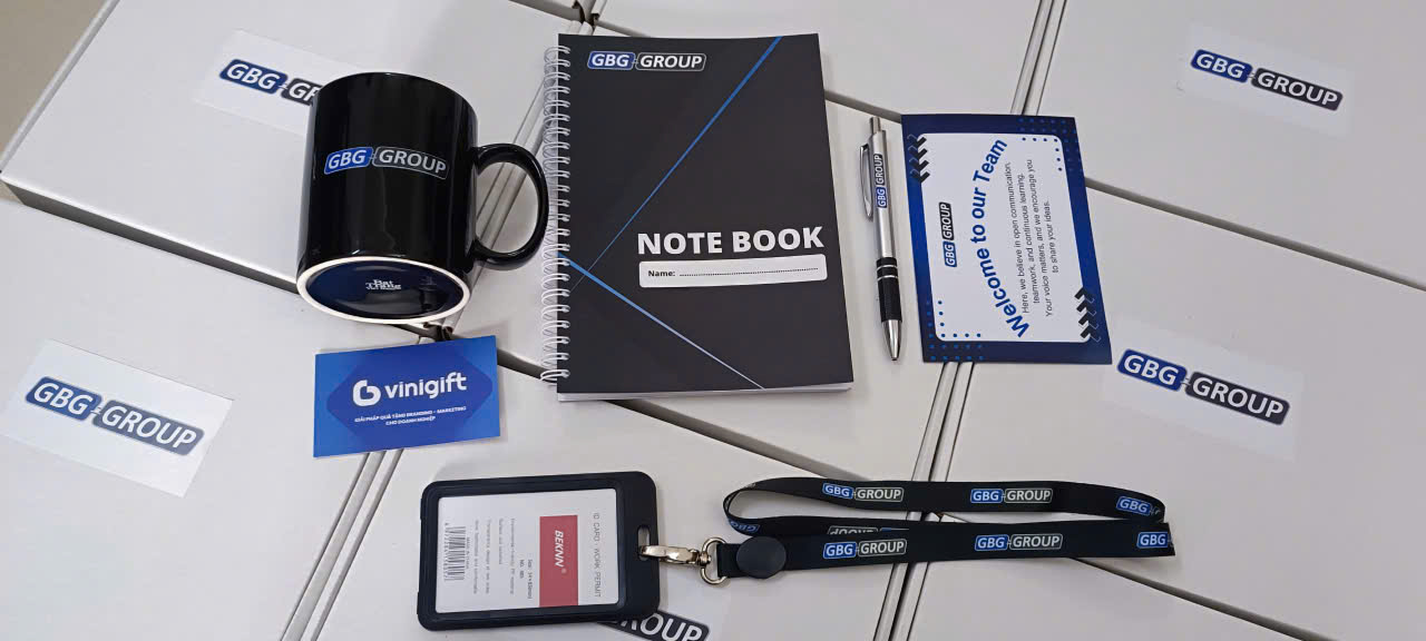 VINIGIFT x GBG GROUP Set quà WELCOME KIT 2025 dành tặng cho nhân viên mới siêu hữu ích