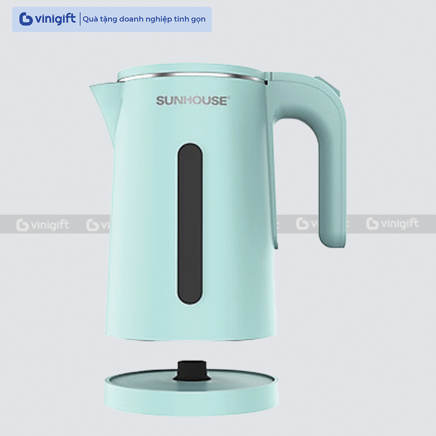 Bình siêu tốc inox 2 lớp 1.8L Sunhouse SHD1351, 1353 in logo thương hiệu