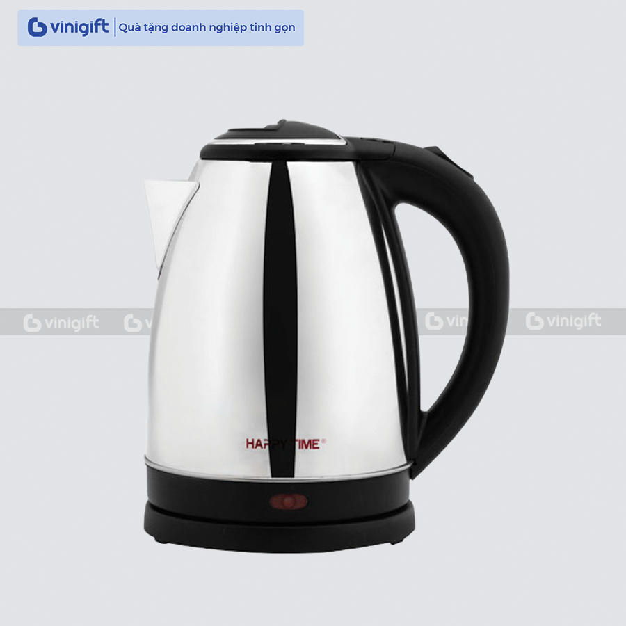Ấm siêu tốc Happy Time HTD1081 dung tích 1.8L in khắc logo thương hiệu