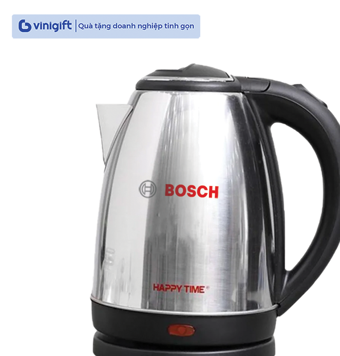 Ấm siêu tốc Happy Time HTD1081 dung tích 1.8L in khắc logo thương hiệu